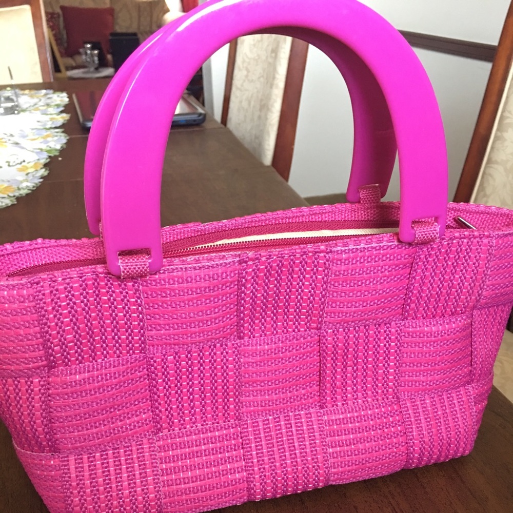 Vintage woven Italian bag